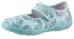 Superfit BONNY, WMS: mittel Hausschuh Kindergartenschuh mit Einhorn-Motiv,