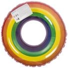 Out of the Blue Schwimmring Aufblasbarer Schwimmring 90cm Pride Regenbogen