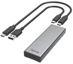 Hama Festplatten-Geh&auml;use 00200764 Externes Geh&auml;use f&uuml;r M.2 PCIe NVMe SSD