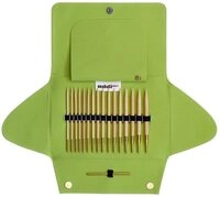 addi Rundstricknadeln addiClick Nature Bamboo-Etui 3,5-8 mm, addi-click Bamboo
