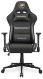 Cougar Gaming-Stuhl Gaming-Stuhl Armor One V2 Gold F, PVC/Stoff, Schwarz