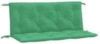 vidaXL Sitzauflage Gartenbank-Auflagen 2 Stk. Gr&uuml;n 120x50x7 cm Oxford-Gewebe,...