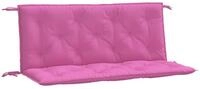 vidaXL Bankauflage, Gartenbank-Auflagen 2 Stk. Rosa 120x50x7 cm Stoff