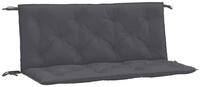 vidaXL Sitzauflage Gartenbank-Auflagen 2 Stk. Anthrazit 120x50x7 cm...