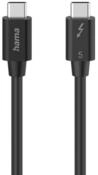 Hama Thunderbolt-5 USB-C Kabel 1m, 80 Gbit/s, 240W, Ultra-HD 8K, E-Marker