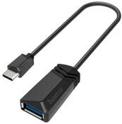 Hama USB OTG Adapter, USB-C Stecker, USB-Buchse 3.2 Generation 1,5 Gbit/s...
