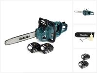 Makita Akku-Kettens&auml;ge DUC 355 M2 Akku Kettens&auml;ge 36V (2x18V) Brushless 35 cm + 2x