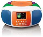 Lenco SCD-861KIDS Radio (Tragbares Radio, DAB+/FM CD-Player, Bluetooth, 2x 2W...