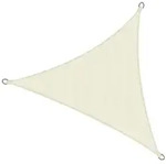 Sol Royal Sonnensegel Sonnensegel dreieckig 8x8x8m SolVision HS9, Creme,