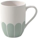 Villeroy & Boch Becher Henkelbecher 0,29 l Fleur vert, Premium Porcelain