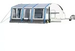 dwt Vorzelt Space Air HQ/ High inkl. zwei Distanzpolster-Sets grau 445 cm x 280...