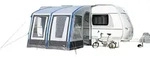 dwt Vorzelt Space Air HQ/ High inkl. zwei Distanzpolster-Sets grau 320 cm x 280...
