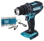 Makita Akku-Schlagbohrschrauber DHP 482 Z Akku Schlagbohrschrauber 18 V 62 Nm + 22