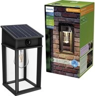 Philips Au&szlig;en-Wandleuchte Philips LED Geri 929004632601 Solar-Au&szlig;enwandleuchte mit