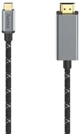Hama Hama 00200509 HDMI-Kabel 1,5 m HDMI Typ A (Standard) USB Typ-C Schwarz...