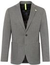Jackett BENVENUTO. "BENVENUTO. Sneaker-Jacket", Herren, Gr. 50, grau (hellgrau