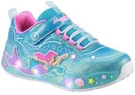 Skechers MERMAID DREAMS LIGHTS Sneaker Blink,-Klettschuh mit Applikation,