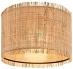 Briloner Leuchten Deckenleuchte LED Deckenlampe E27 Boho Natur Beige...