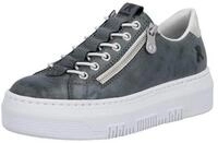 Rieker Plateausneaker Sneaker, Slip-On Sneaker, Slipper mit Schaftrandpolster
