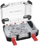 BOSCH Lochs&auml;ge Pro Multi Material, 9 Teile, Multi Material Power Change Plus...