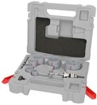 BOSCH Lochs&auml;ge Pro Multi Material, 11 Teile, Multi Material Set Q-Lock