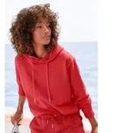 H.I.S Kapuzensweatshirt im maritimen Stil, Loungewear, Loungeanzug, Hoodie rot 40/42