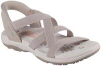 Skechers REGGAE SLIM-STRETCH FLEX Sandale Flats, Trekking Sandale mit Slip-ins