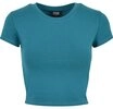 URBAN CLASSICS T-Shirt Urban Classics Damen Ladies Stretch Jersey Cropped Tee (1-tlg)