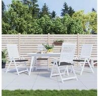 vidaXL Sitzkissen vidaXL Gartenstuhl-Kissen 4 Stk. Anthrazit 50x50x3 cm...