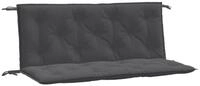 vidaXL Sitzauflage Gartenbank-Auflagen 2 Stk. Melange Anthrazit 120x50x7 cm...
