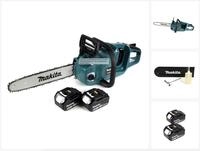 Makita Akku-Kettens&auml;ge DUC 355 T2 Akku Kettens&auml;ge 36V (2x18V) Brushless 35 cm + 2x