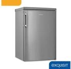 exquisit K&uuml;hlschrank KS16-4-HE-040C inoxlook, 85,5 cm hoch, 55 cm breit, Flexibler