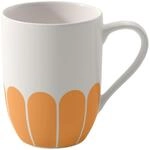 Villeroy & Boch Becher Fleur soleil Henkelbecher 0,29l, Premium Porcelain