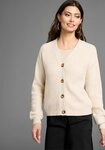 Laura Scott Strickjacke aus Grobstrick, perfekt f&uuml;r den &Uuml;bergang
