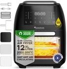 TurboTronic by Z-Line Hei&szlig;luftfritteuse Airchef Pro XXL 12L Friteuse 1/2kg Pommes