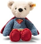 Steiff Kuscheltier Steiff Teddyb&auml;r Superman 29cm rot blau gelb 114229 Teddy B&auml;r