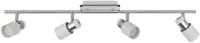 EGLO Deckenleuchte Davida Deckenlampe, Deckenspot aus Metall, Wohnzimmerlampe, GU10,