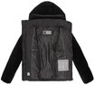 Marikoo Winterjacke Kaguraa warme Teddyfell Sherpa Jacke