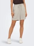 ONLY Stoffhose ONLSIESTA MW PULL-UP LIN BL SHORTS