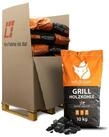 HEIZFUXX Grillkohle, 120 kg, (Palette, 1-St)