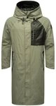 Stone Harbour Regenmantel Zafaar Lange Herren Regenjacke mit Kapuze