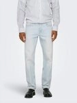 ONLY & SONS Regular-fit-Jeans ONSEDGE STRAIGHT BROMO 0017 DOT DNM NOOS