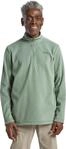 Fleecepullover JACK WOLFSKIN "TAUNUS HZ M", Herren, Gr. S, gr&uuml;n (eucalyptus),