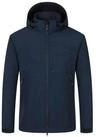 Blue Wave Softshelljacke Mads Herren Jacke Mads mit Fleecefutter und angeschnittener