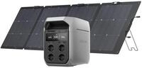 Ecoflow ECOFLOW DELTA 3 Plus Powerstation 1 024 Wh mit 220 W Solarpanel Powerstation,
