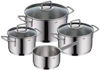 Silit Topf-Set Extra Cook Induktion, Kochgeschirr-Set mit Glasdeckel,