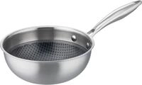 GSW Sauteuse Inoxxa Black, Edelstahl (1-tlg), Schwenkpfanne aus Dreischicht-Material