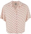 URBAN CLASSICS Kurzarmshirt Urban Classics Damen Ladies Resort Shirt (1-tlg)