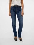 Vero Moda Straight-Jeans VMFLASH MR STRAIGHT JEANS LI3300 GA NOOS Baumwollmischung