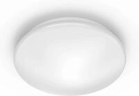 Philips LED Deckenleuchte Moire 17 W 2700 K Wei&szlig;, LED fest integriert, Warmwei&szlig;